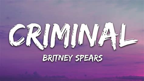 criminal song lyrics|criminal song britney spears lyrics.